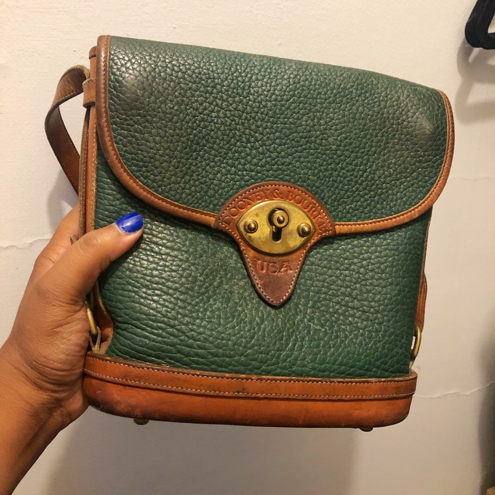Vintage Dooney and Bourke Handbag in Green